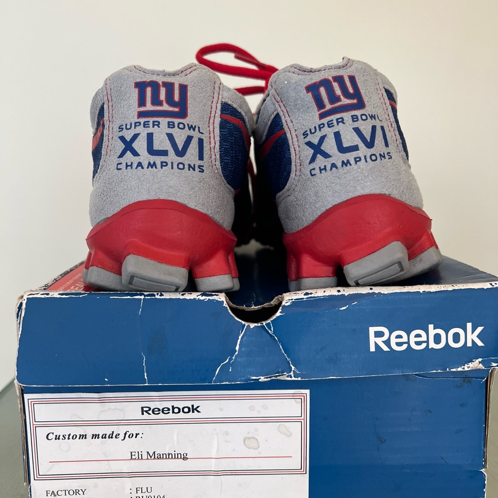 New York Giants Eli Manning Special Edition Reebok ladies sneakers